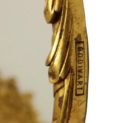 Barocker Vergoldeter Akanthus Spiegel