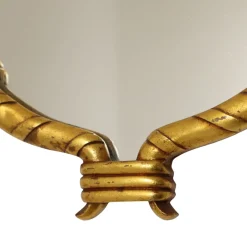Barocker Vergoldeter Akanthus Spiegel