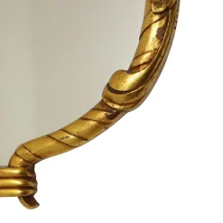 Barocker Vergoldeter Akanthus Spiegel