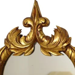 Barocker Vergoldeter Akanthus Spiegel