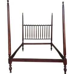 Barockes Queensize-Bett, 19. Jh., 1890er