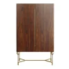 Barschrank Lust aus exotischem Holz