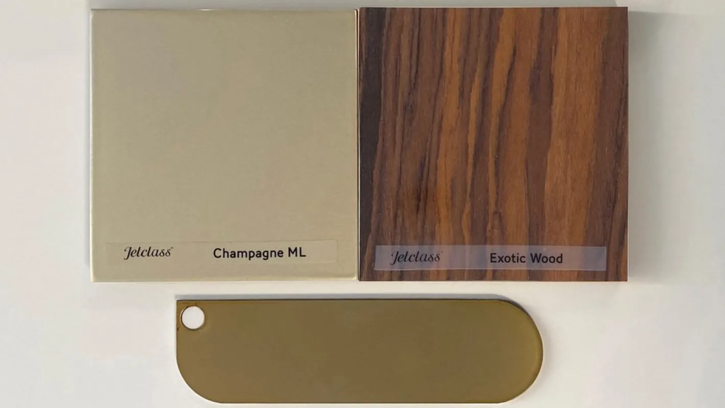 Barschrank Lust aus exotischem Holz