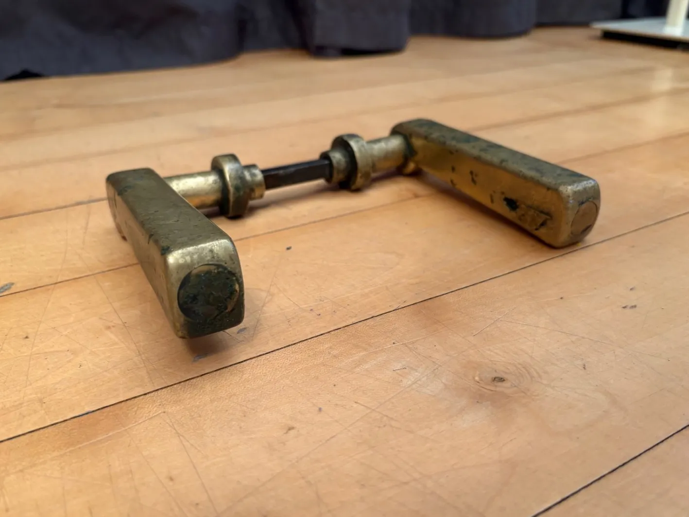 Bauhaus Türgriffe, 1930er, 2er Set