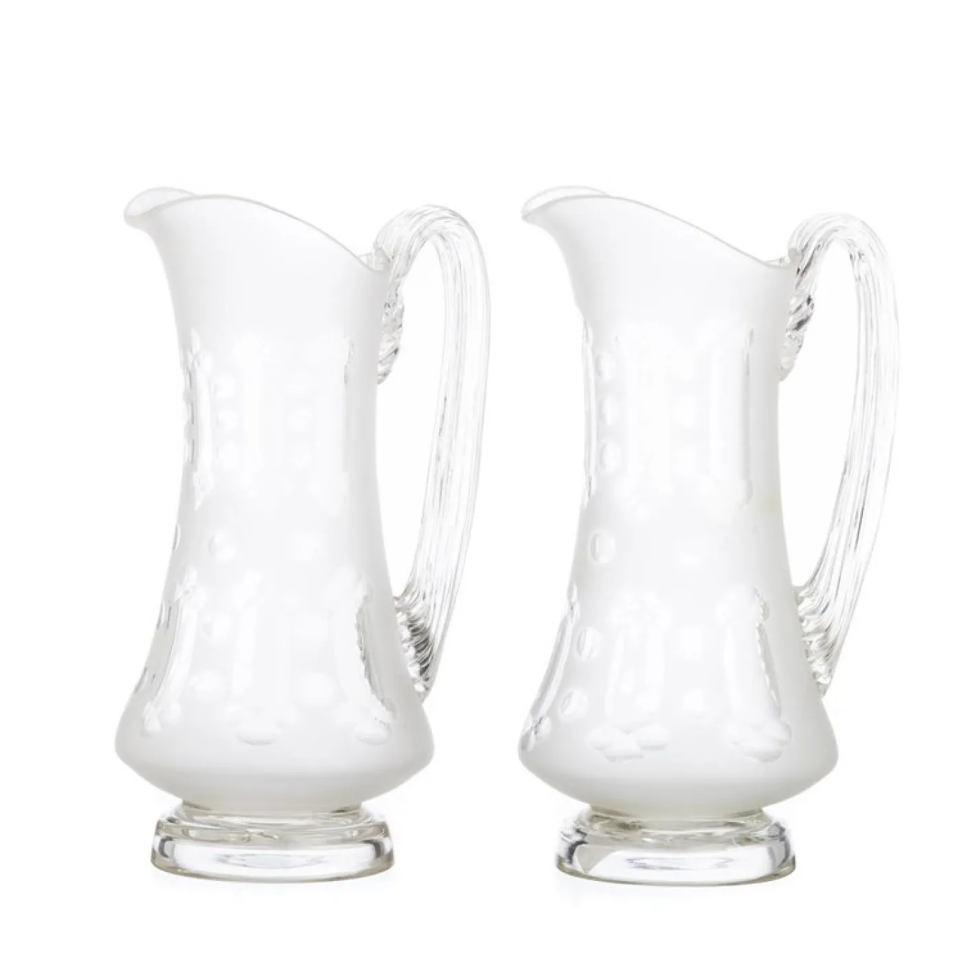 Becher aus Glas & Kristallglas, 2er Set