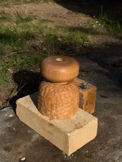 Beech Candlestick 6 von Romain Des Bois