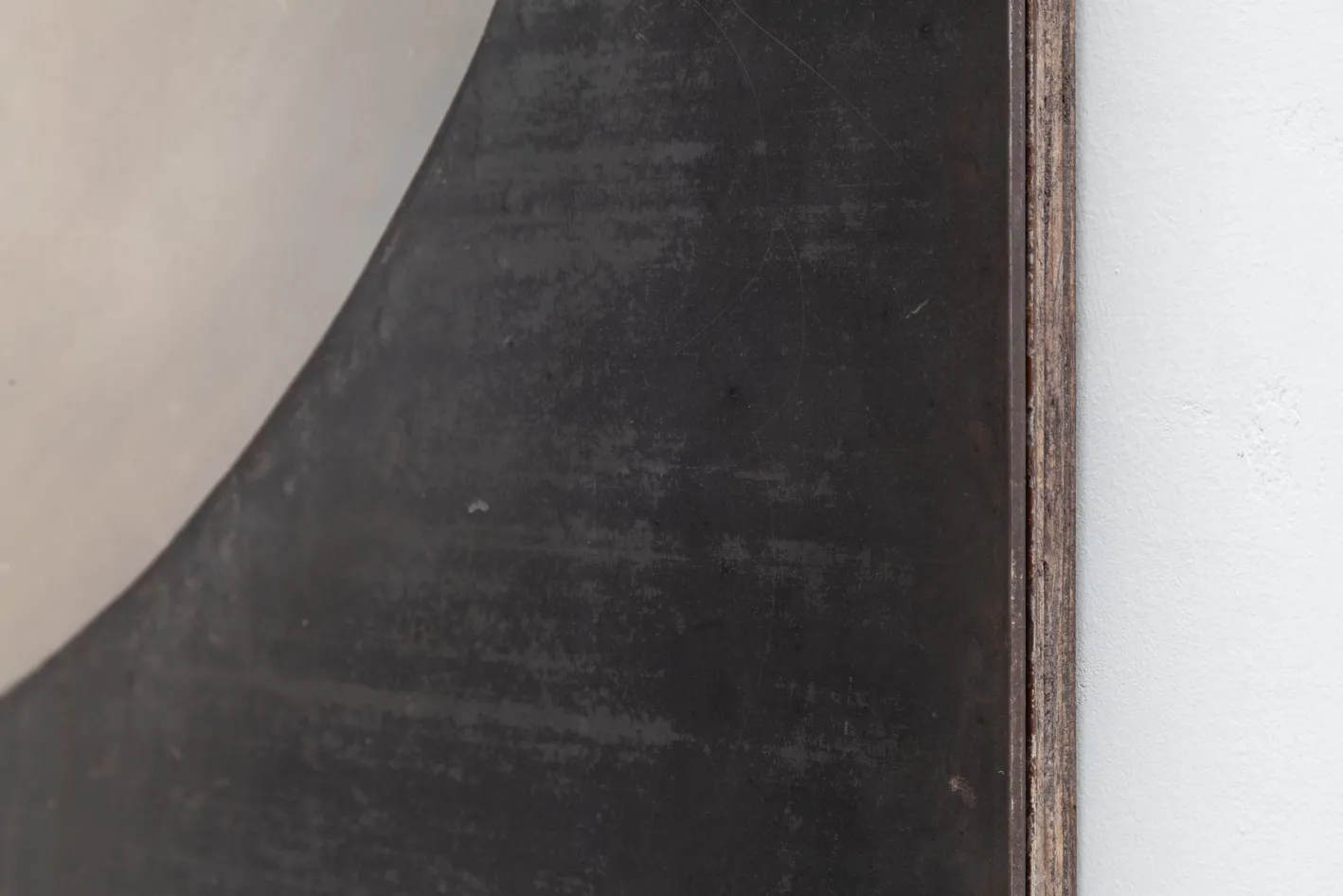 Belgische Brutalistische Wandskulptur in Schwarz & Silber, 1960er, 4er Set