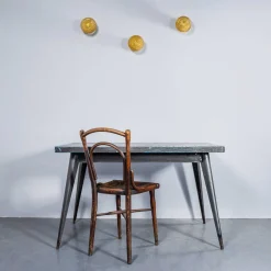 Bernsteinfarbene Ananas Decken- oder Wandlampe, 1950er