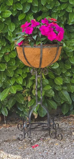 Übertöpfe aus Eisen, 1930, 2er Set