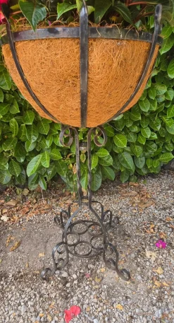 Übertöpfe aus Eisen, 1930, 2er Set
