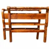 Bett aus Pau-Óleo Holz, 19. Jh