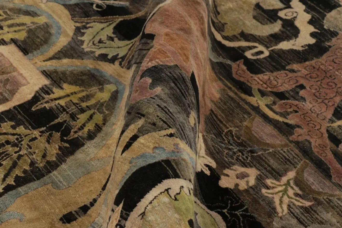 Bidjar Style Teppich mit polychromem Muster von Rug&Kelim