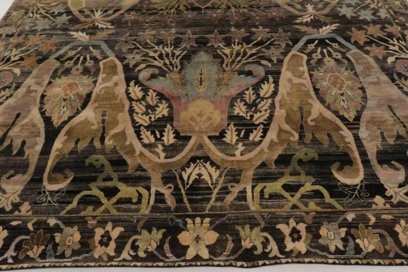 Bidjar Style Teppich mit polychromem Muster von Rug&Kelim