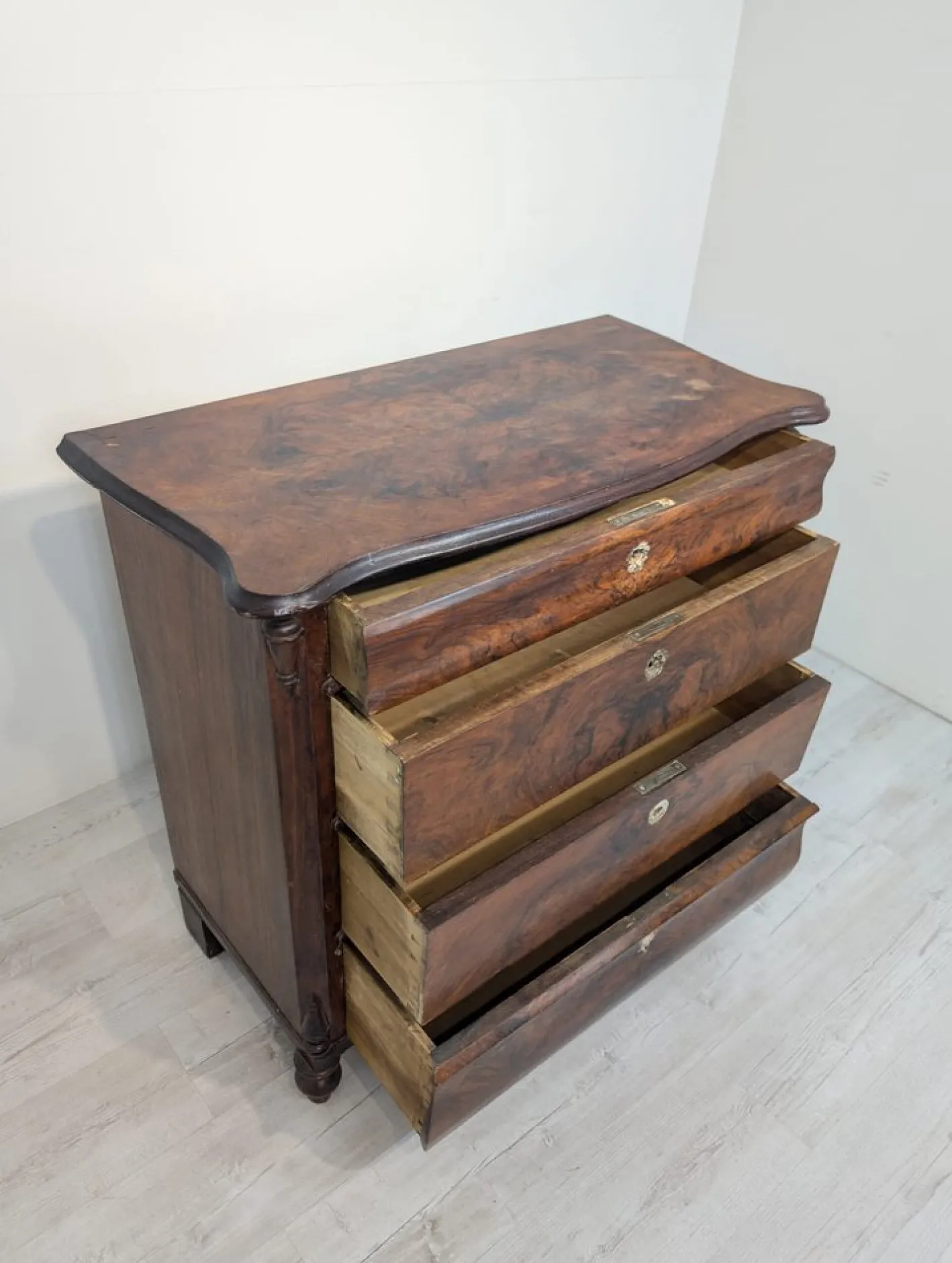Biedermajer Kommode, 19. Jh