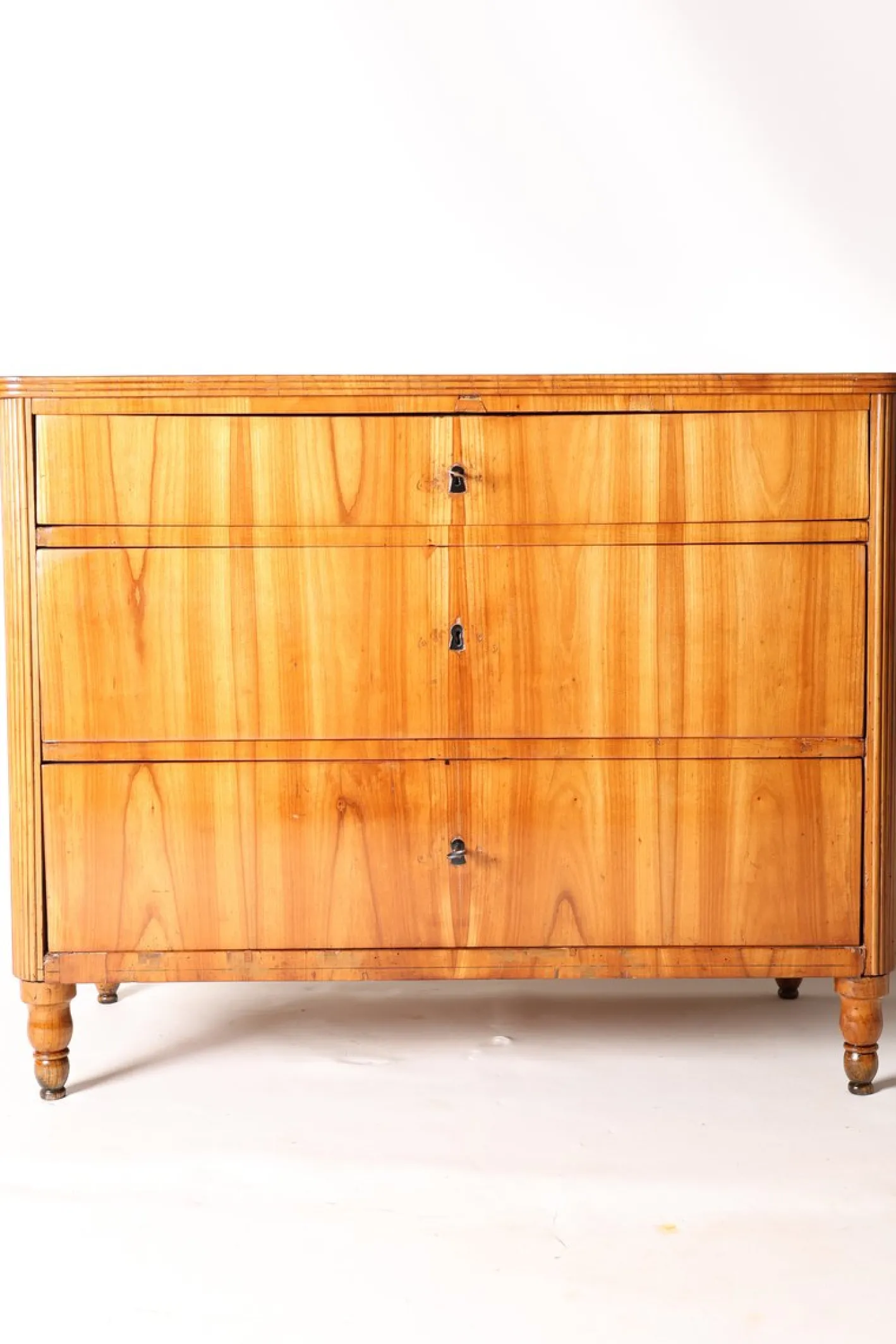 Biedermeier Kommode aus Kirschholz, 1840er