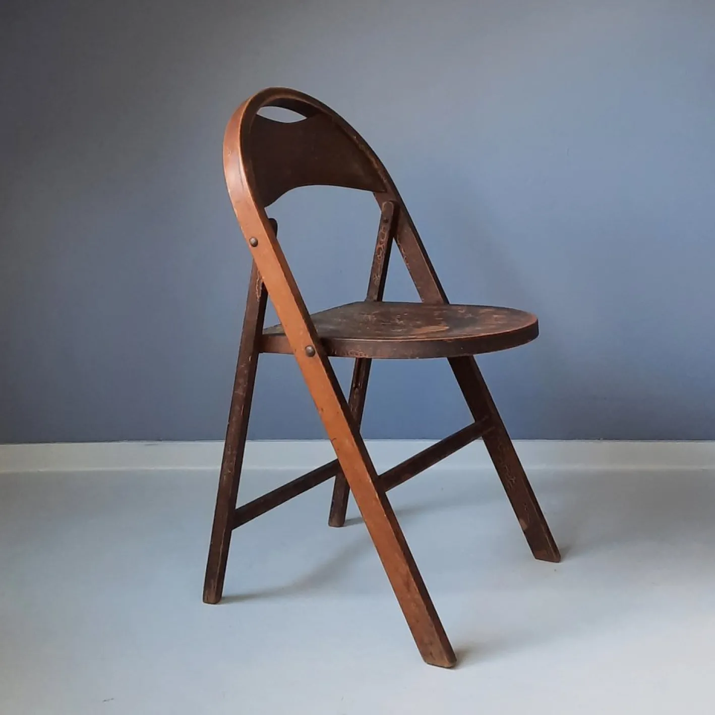 B751 Klappstuhl von Thonet Mundus, 1930er