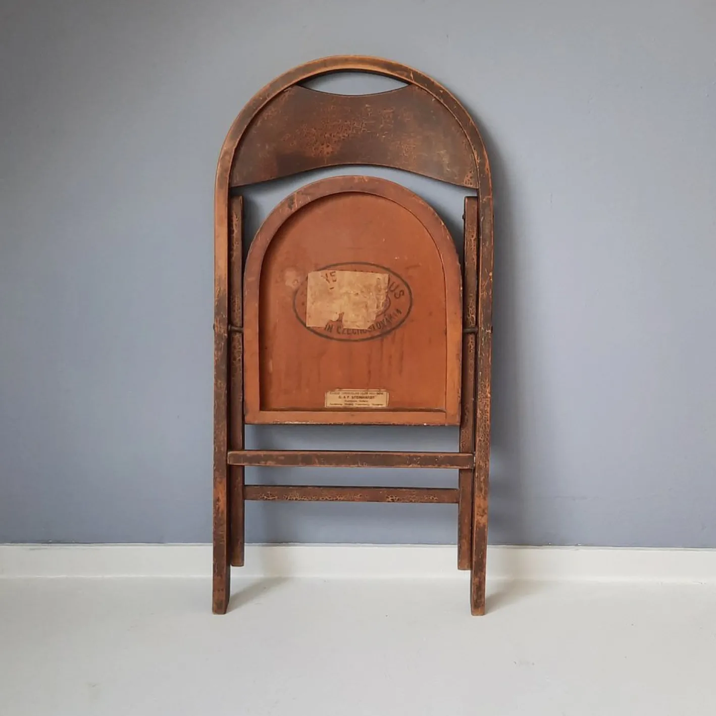 B751 Klappstuhl von Thonet Mundus, 1930er
