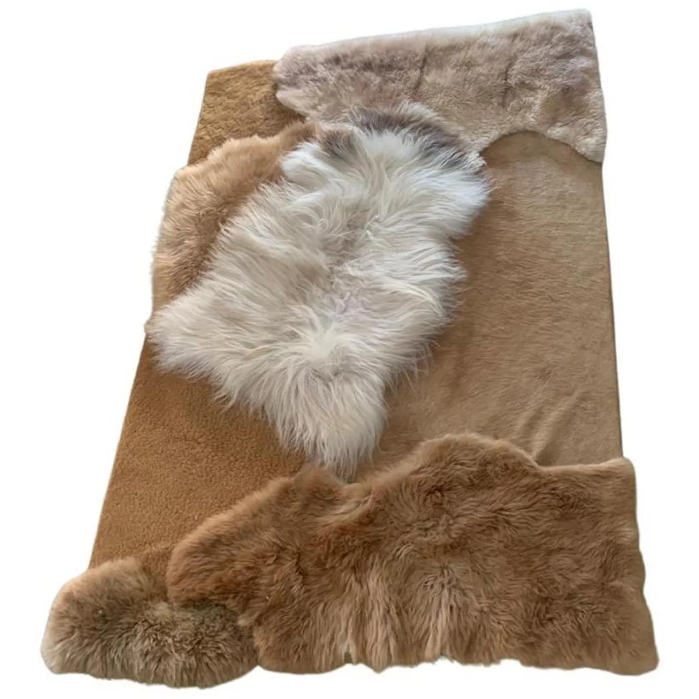 Blanc Sable Ecru Corca Teppich von Carine Boxy