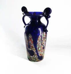 Blaue Amphora Vase von MadeForSoul