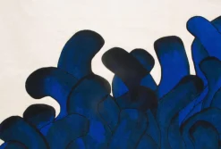 Blauer Anémone Teppich von François Dumas