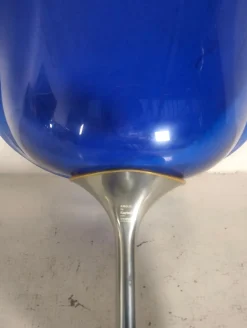 Blauer Eros Drehstuhl von Philippe Starck für Kartell, 1990er