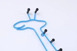 Blaue Vintage Kindergarderobe aus Eisen von Ikea, 1990er