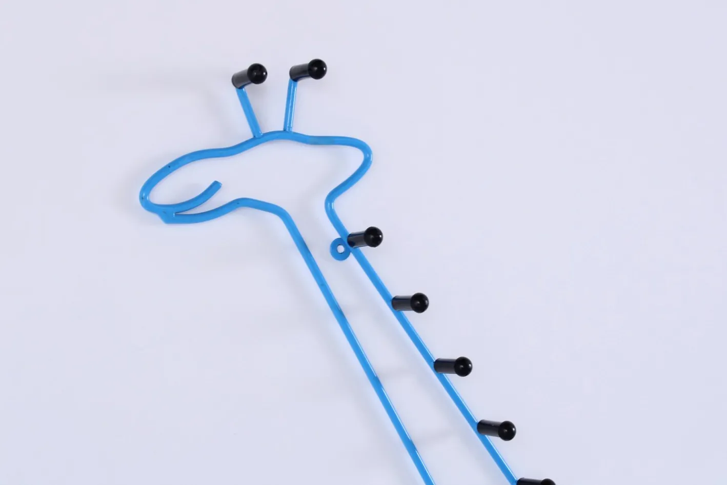 Blaue Vintage Kindergarderobe aus Eisen von Ikea, 1990er