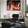 Bodasca, Abstract Geometric Forms Nr. 7, 2026, Acryl auf Leinwand