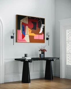 Bodasca, Abstract Geometric Forms Nr. 7, 2026, Acryl auf Leinwand