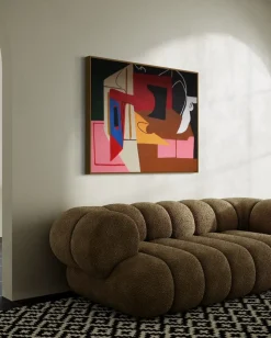 Bodasca, Abstract Geometric Forms Nr. 7, 2026, Acryl auf Leinwand