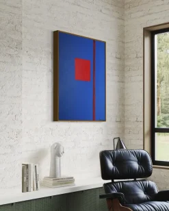Bodasca, That Blue Abstract, 2026, Acryl auf Leinwand