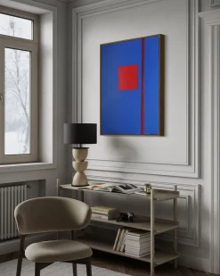 Bodasca, That Blue Abstract, 2026, Acryl auf Leinwand