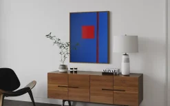 Bodasca, That Blue Abstract, 2026, Acryl auf Leinwand