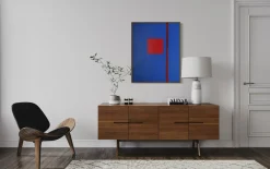 Bodasca, That Blue Abstract, 2026, Acryl auf Leinwand