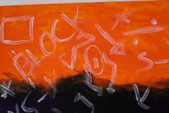 Bomberbax, Gemälde, 2021, Mixed Media auf Leinwand