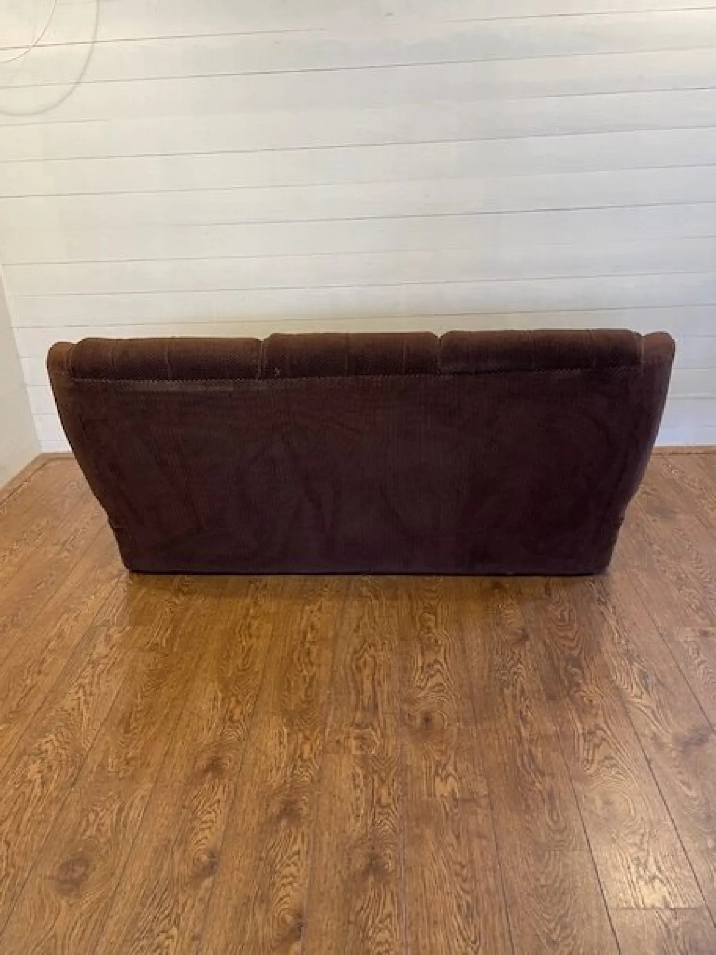 Braune Vintage Sitzmodule, 1970er, 3er Set