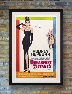 "Breakfast at Tiffany's" Original Vintage US One Sheet Movie Poster, 1961