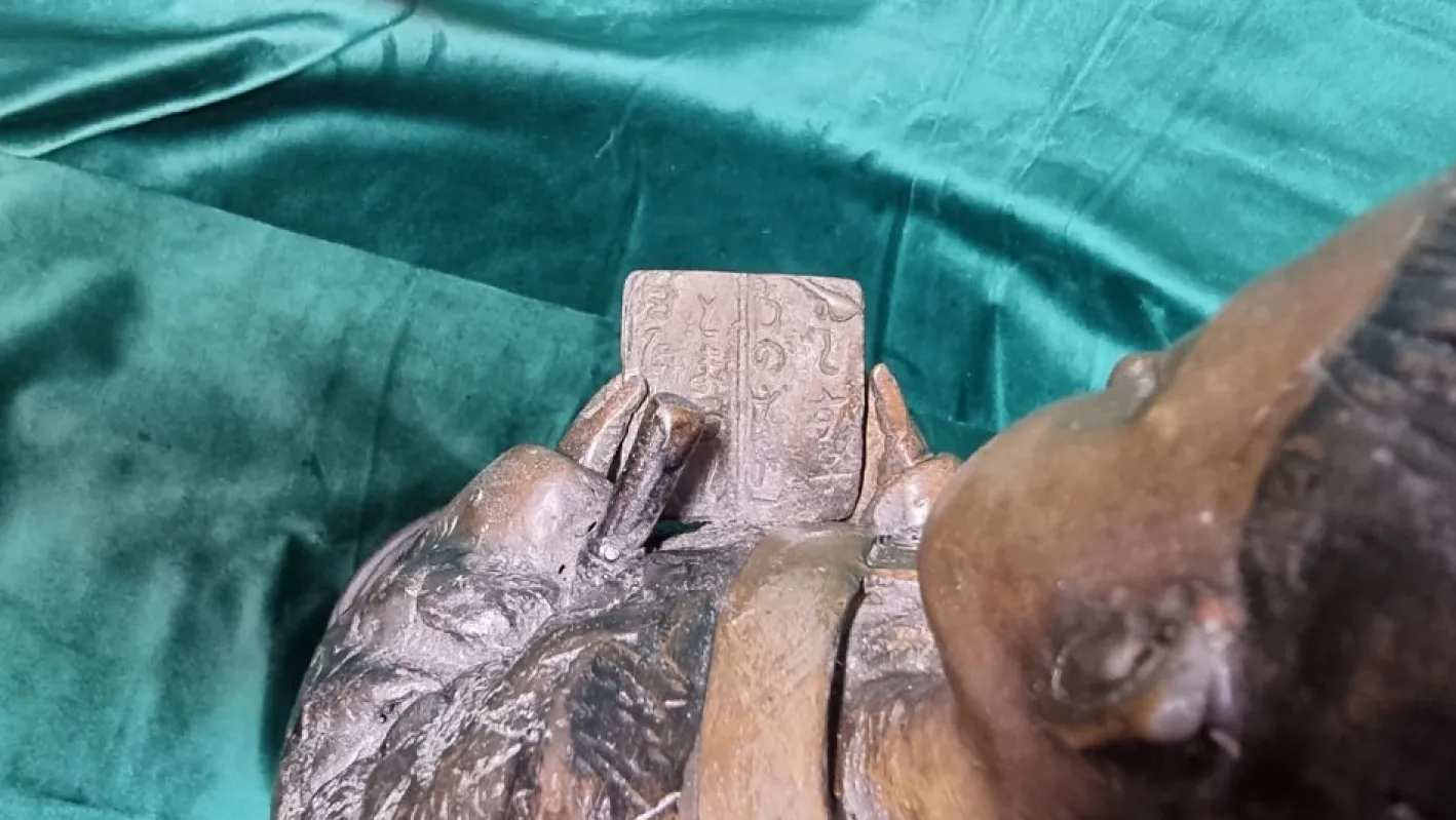 Bronze Geisha Bronze Skulptur