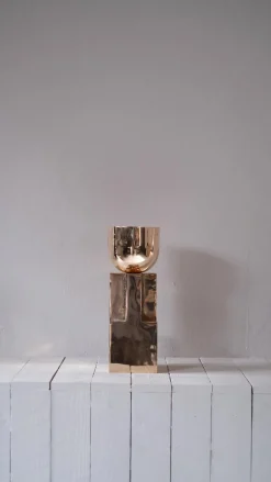 Bronzene Kelchschale von Arno Declercq
