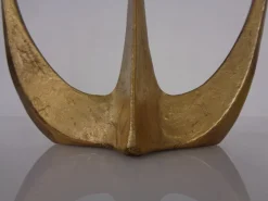 Brutalist Austrian Bronze Candleholder, 1960s