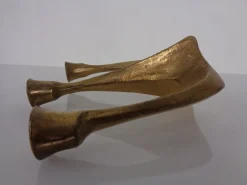 Brutalist Austrian Bronze Candleholder, 1960s