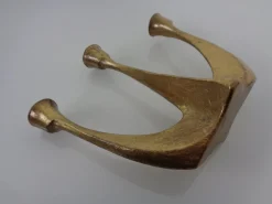 Brutalist Austrian Bronze Candleholder, 1960s