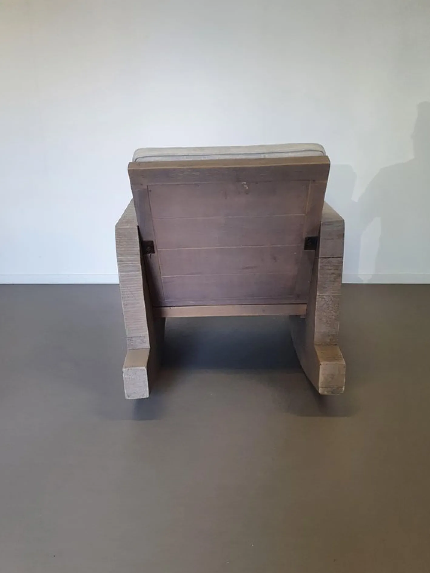 Brutalistischer Schaukelstuhl, Bakersfield, 1980er