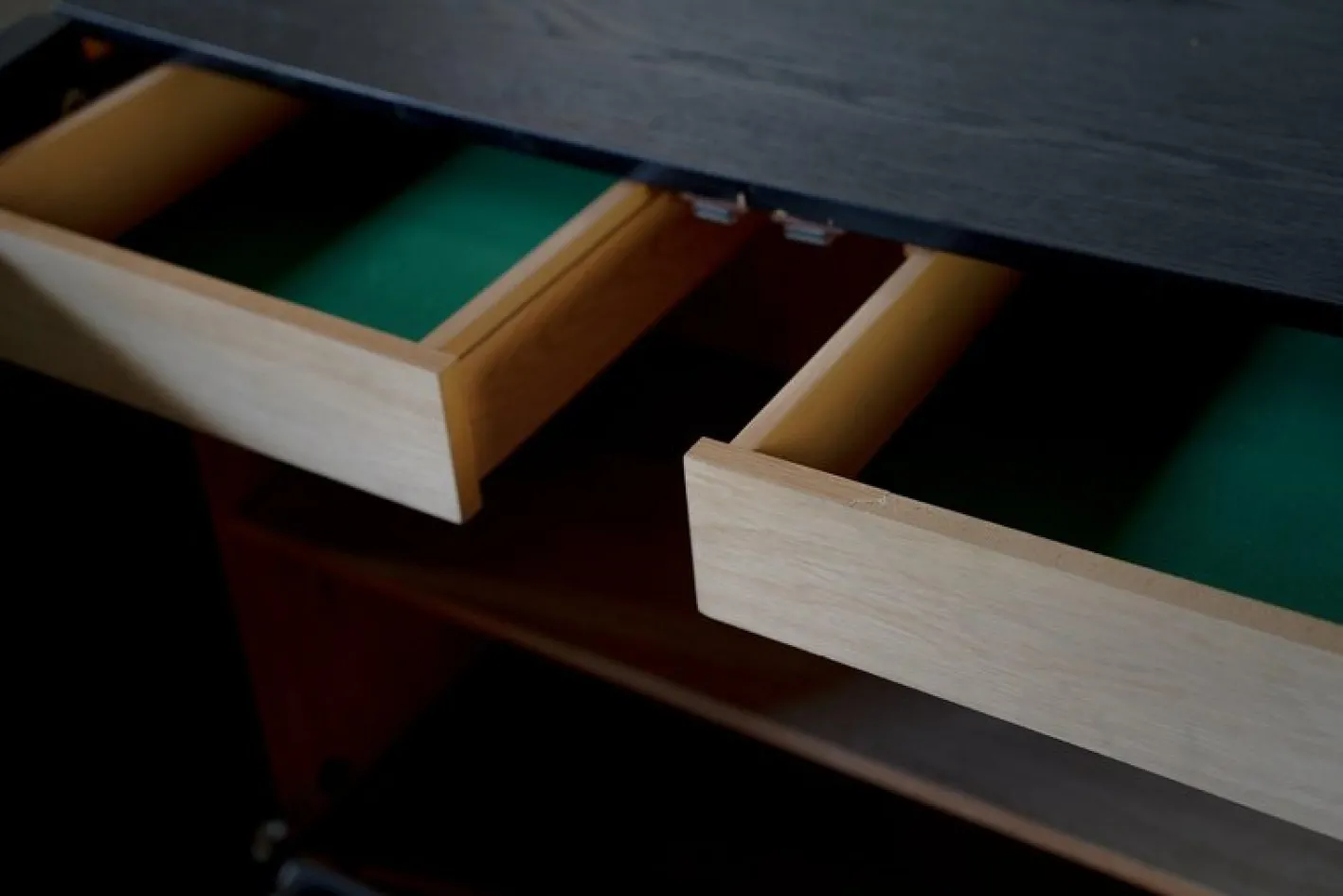 Brutalistisches Schwarzes Sideboard von Frans Defour, Belgien, 1970er