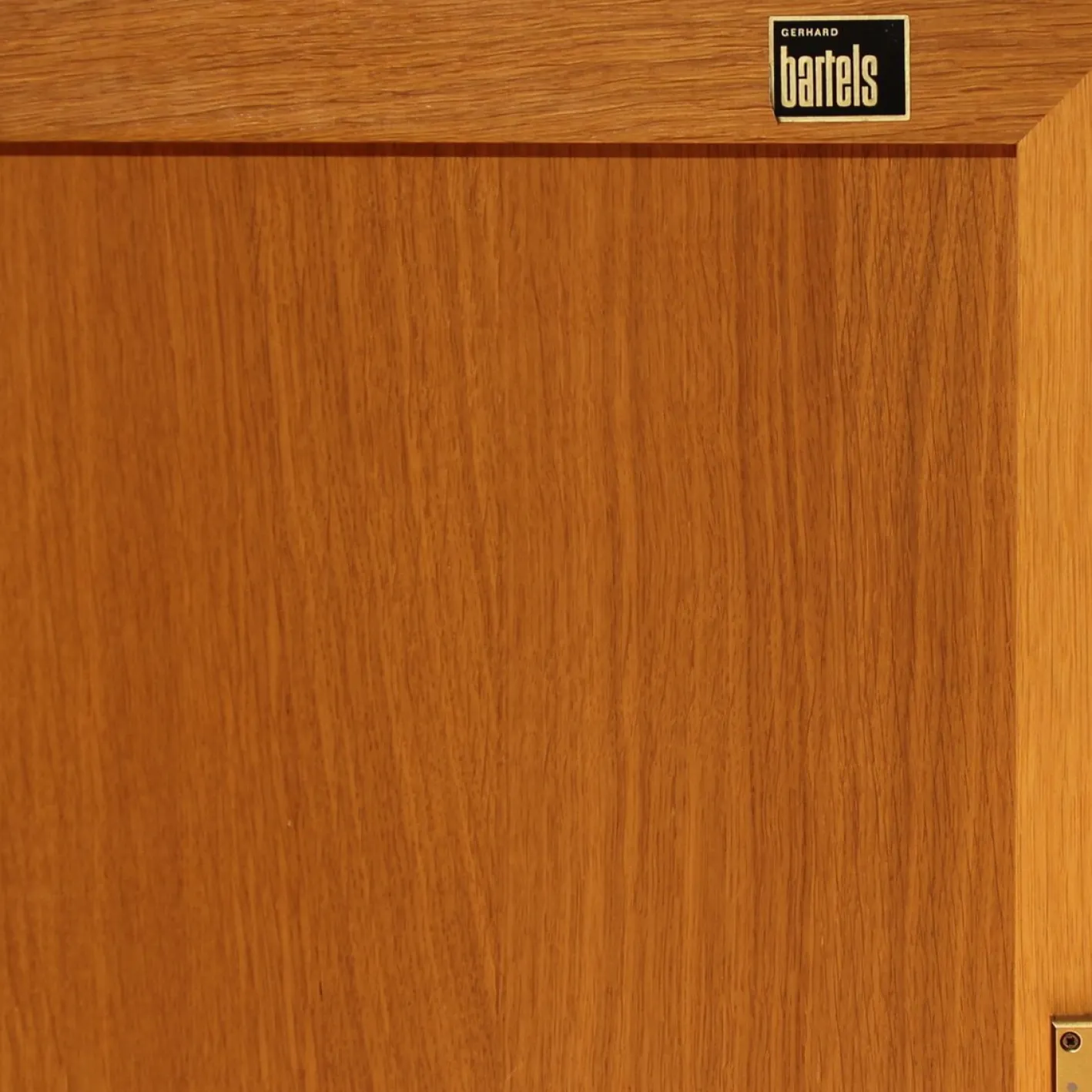 Brutalistisches Sideboard aus Eiche von Gerhard Bartels, 1970er