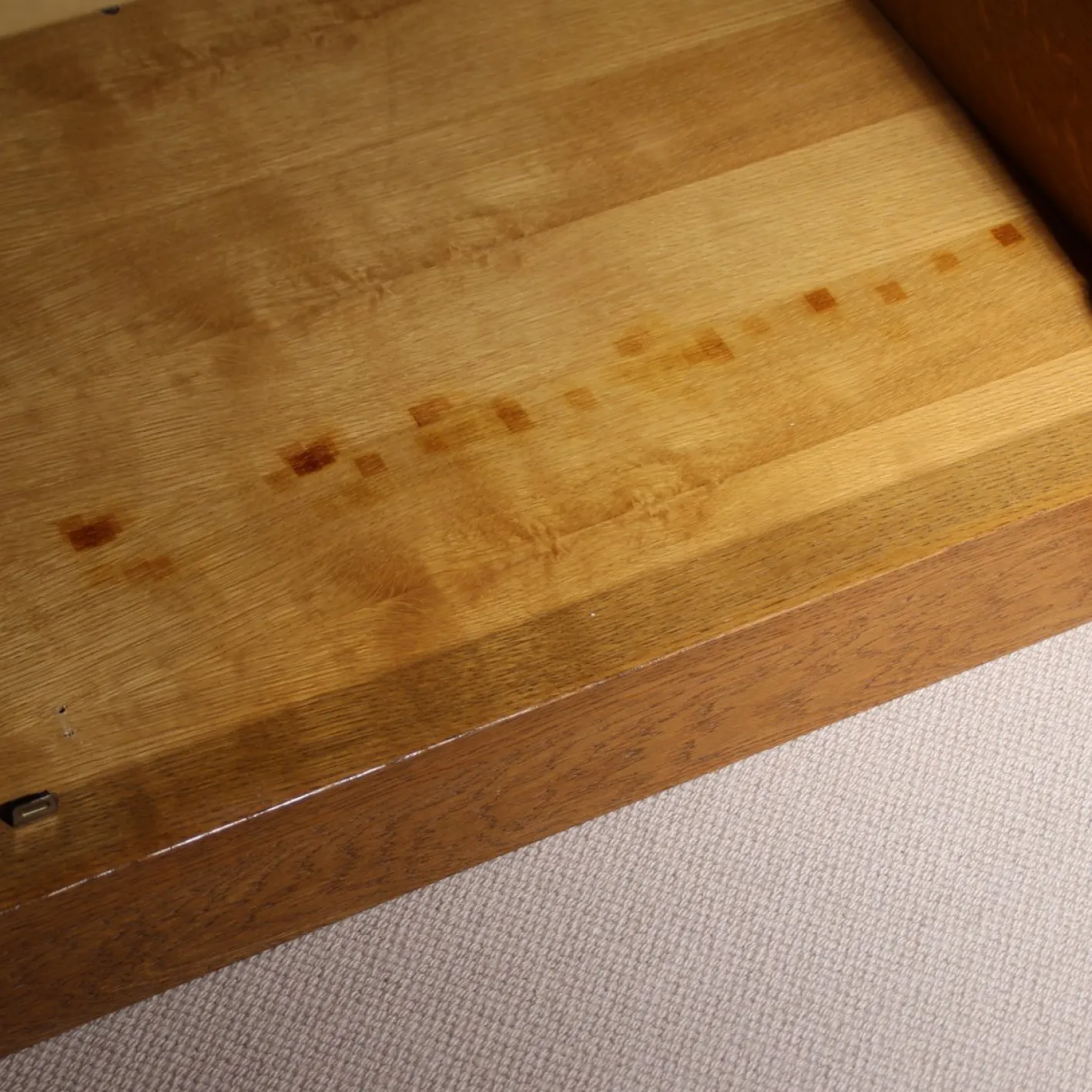 Brutalistisches Sideboard aus Eiche von Gerhard Bartels, 1970er