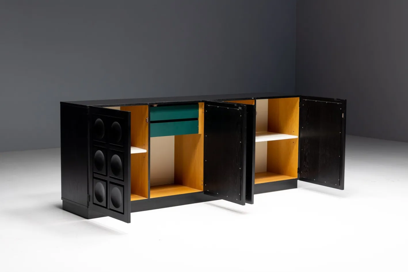 Brutalistisches Torino Sideboard von Frans Defour, Belgien, 1970er