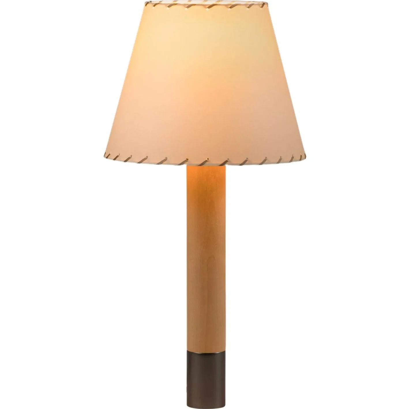 Básica M1 Tischlampe aus Bronze & Beige von Santiago Roqueta für Santa & Cole