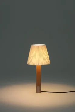 Básica M1 Tischlampe aus Nickel & Schwarz von Santiago Roqueta für Santa & Cole