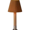 Básica M1 Tischlampe aus Nickel & Senf von Santiago Roqueta für Santa & Cole